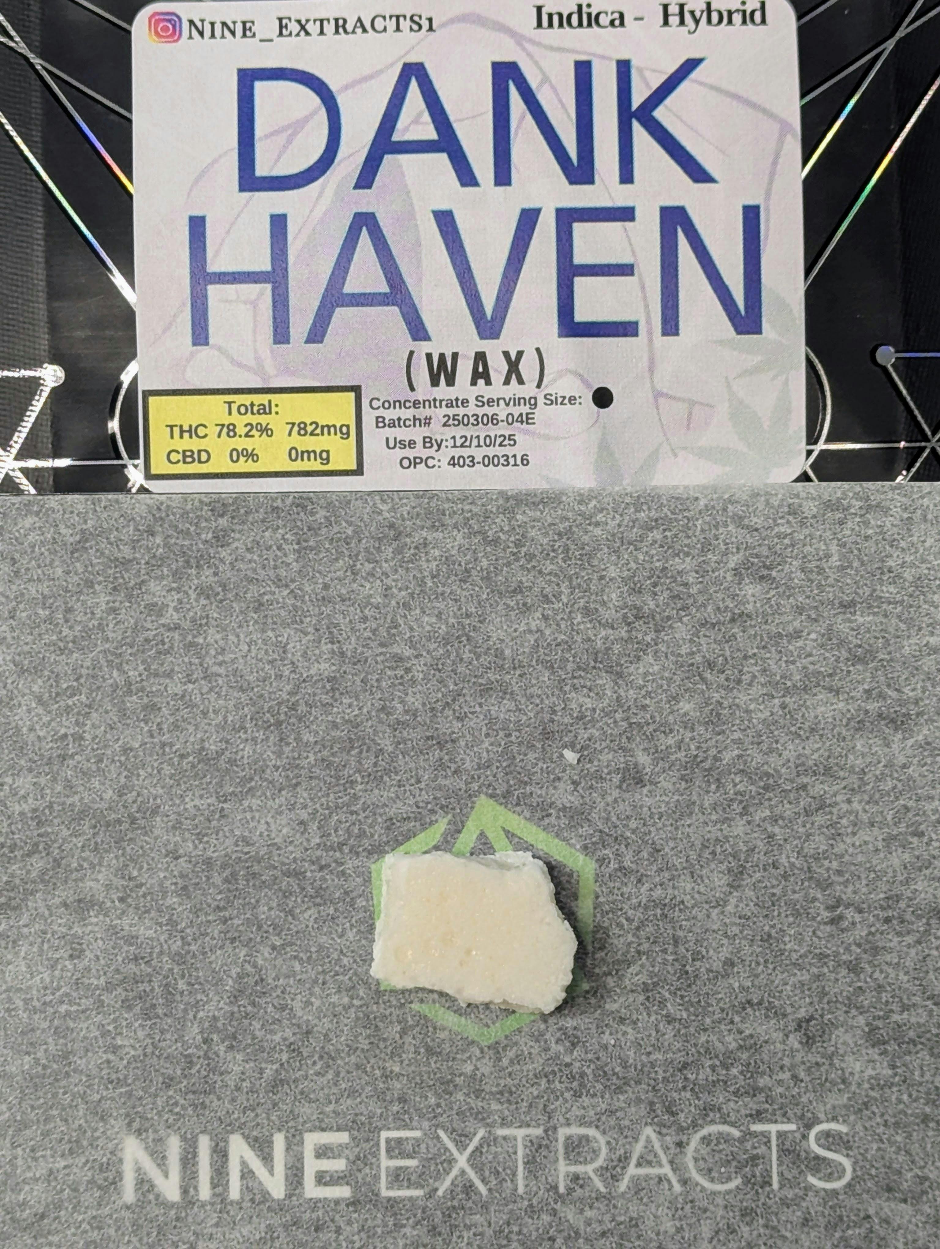Nine Extracts Dank Haven