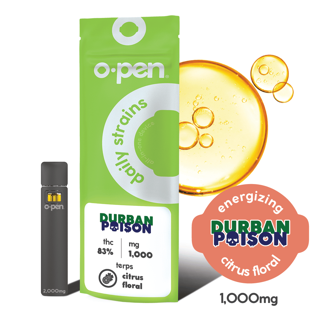 O.PEN - DURBAN POISON - ENERGIZING - DISPOSABLE - 1G