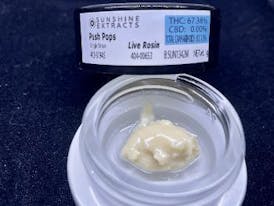 Sunshine- 3g Live Rosin Grapes N Limes