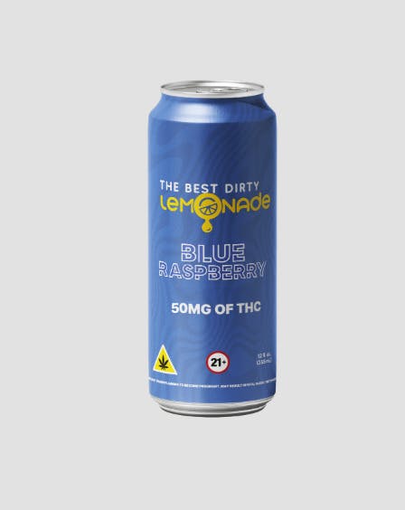 Best Dirty Lemonade 50mg THC Beverage - Blue Raspberry Lemonade at Noxx Cannabis Ferndale Dispensary
