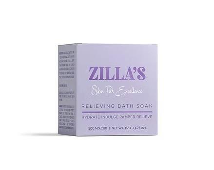 Zilla's 500mg CBD Bath Bomb - Lavender & Eucalyptus