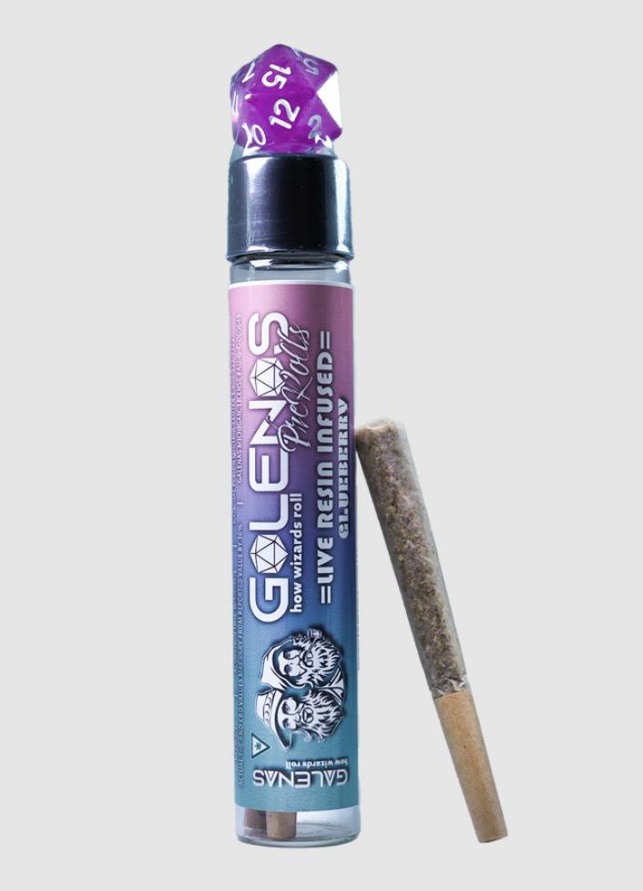 Galenas 1.2g Live Resin Infused Preroll - Pineapple Punch