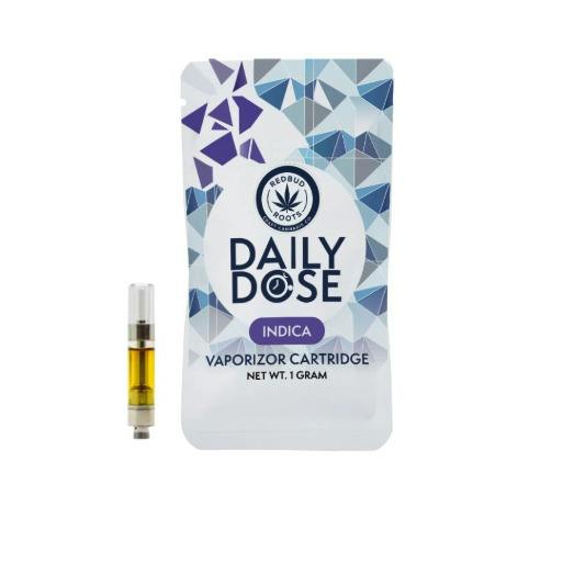 Daily Dose by Redbud Roots 1g Distillate Vape Cartridge - Candy Rain