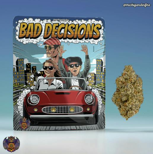 Michigander Fire Pre-Pack 3.5g - Bad Decisions