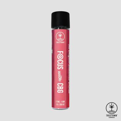 Treetown 1g Single Infused Preroll - Focus (THC:CBG)