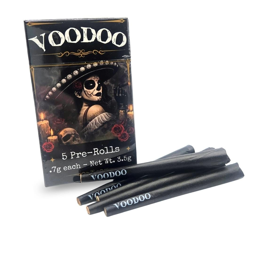 Voodoo 3.5g Multi-Pack Prerolls - Mandarin Butter 5 x