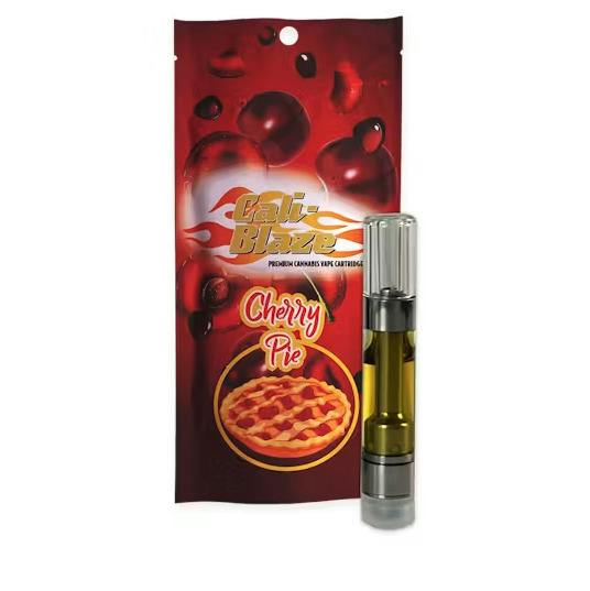 Cali Blaze 1g Distillate Vape Cartridge - Cherry Pie