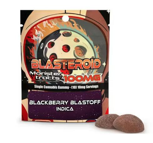 Monster Xtracts 100mg Gummy - Blackberry Blastoff Blasteroid