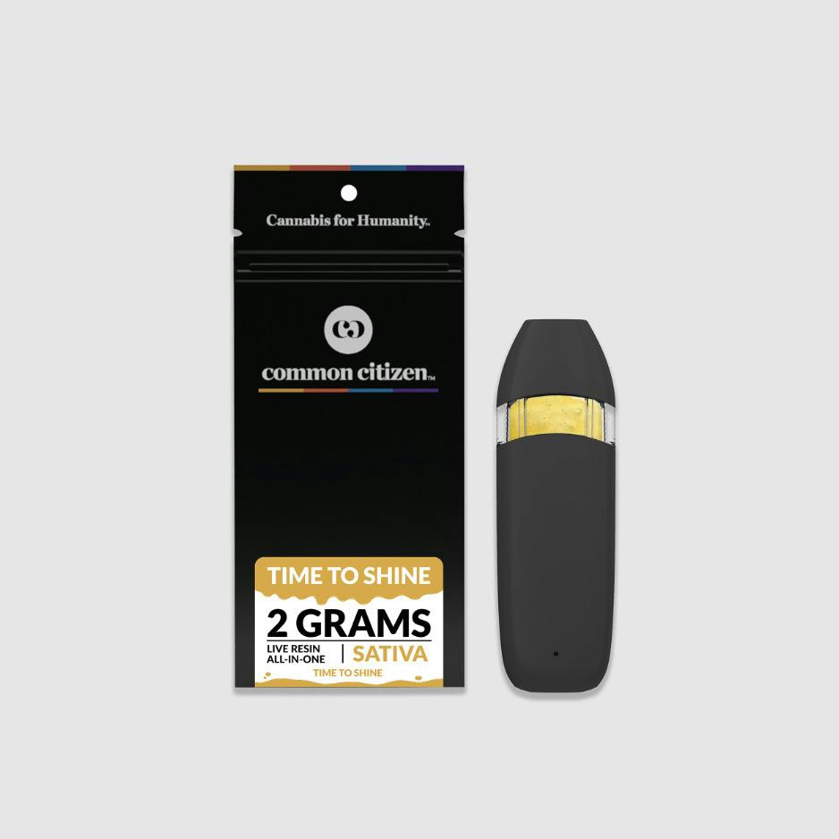 Common Citizen 2g Live Resin Vape All-in-One Vape - Buddha Tahoe OG