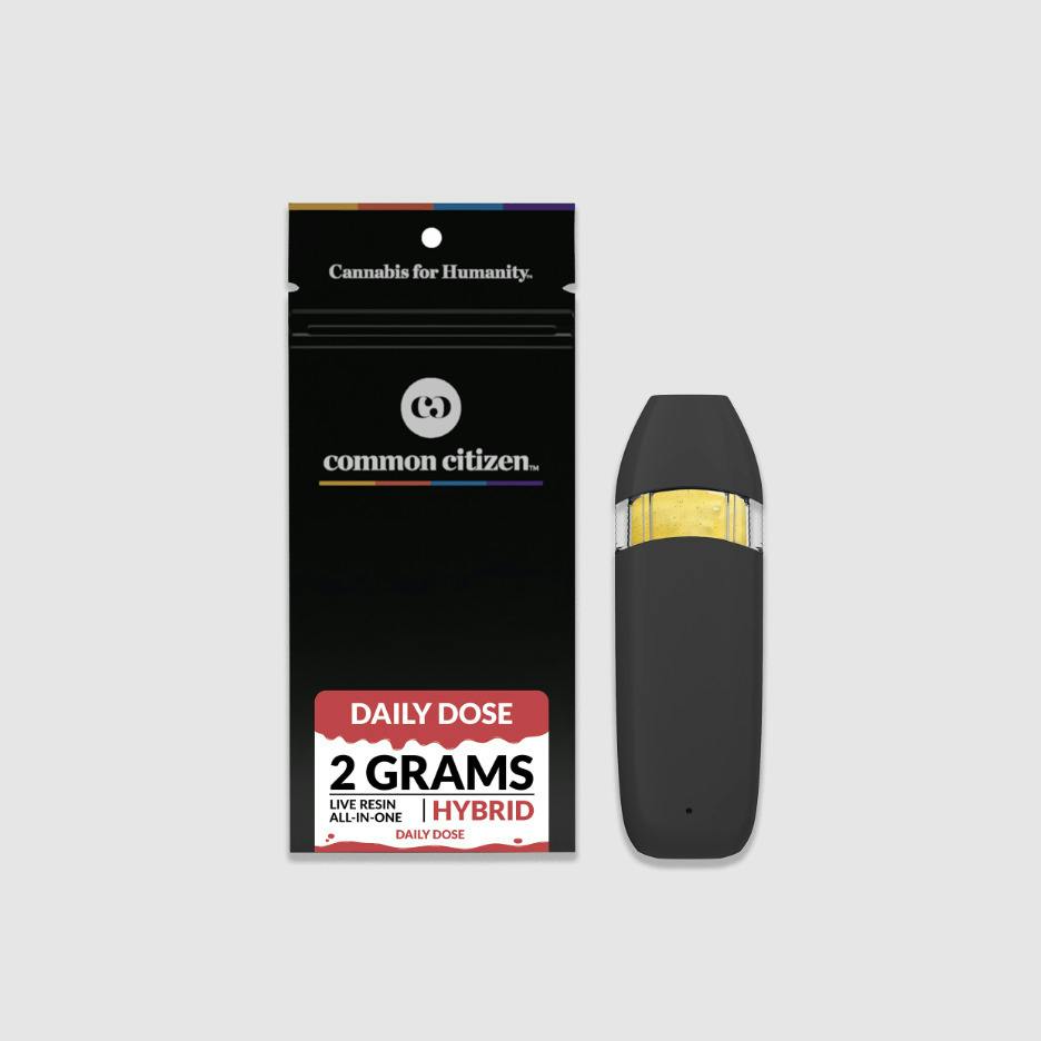 Common Citizen 2g Live Resin Vape All-in-One Vape - Diamond Bar