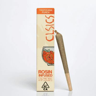 CLSICS Stardust Sorbet Rosin Hash Infused Pre-Roll