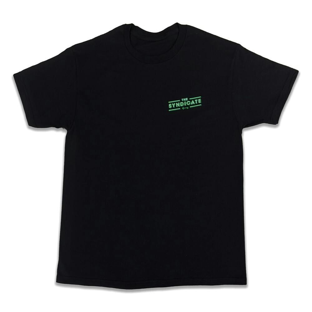 THE SYNDICATE - COLLECTION - T-SHIRT - LA SKYLINE - BLACK - LARGE