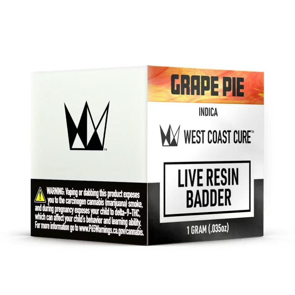 West Coast Cure — Grape Pie