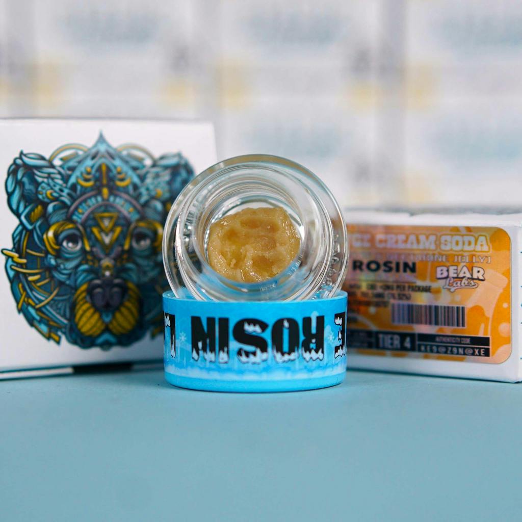 BEAR LABS - T4 LIVE ROSIN - ORANGE CREAM SODA 1G