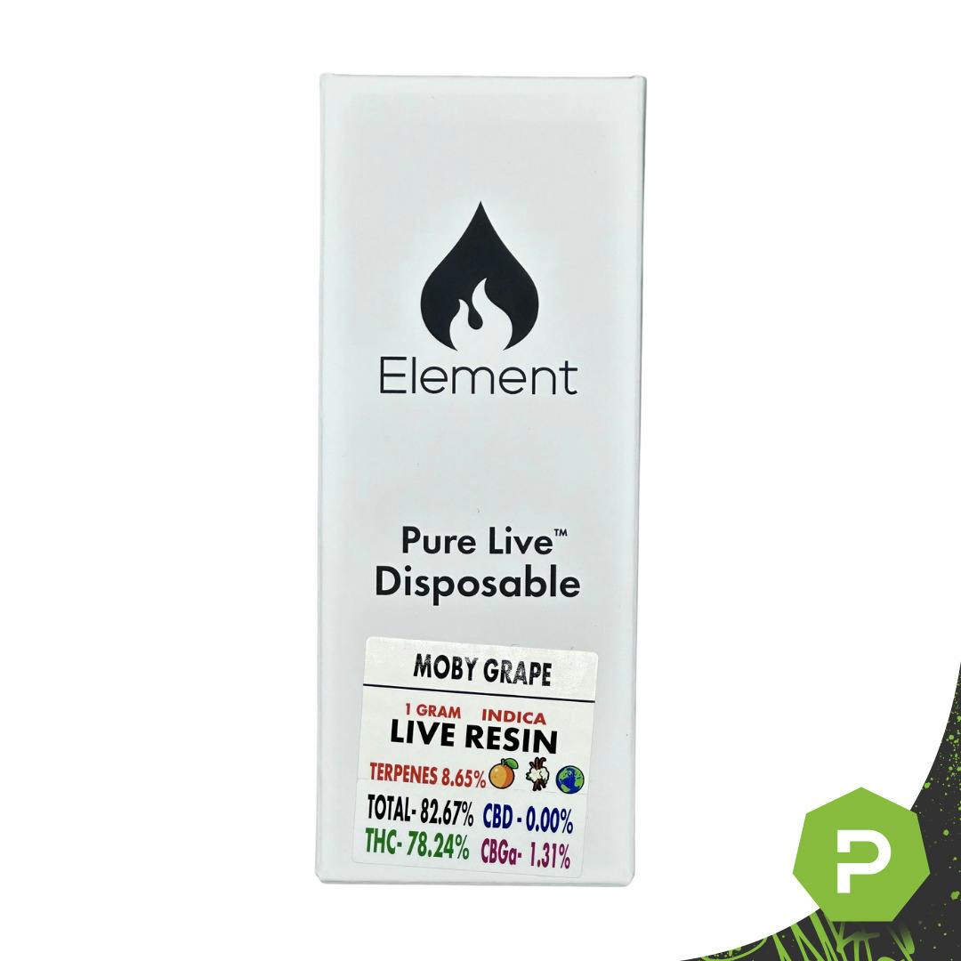 Element | 1g Live Resin Disposable | Maui Wowie