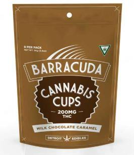 Barracuda Cups - Milk Chocolate Caramel - 200mg Chocolate Cup
