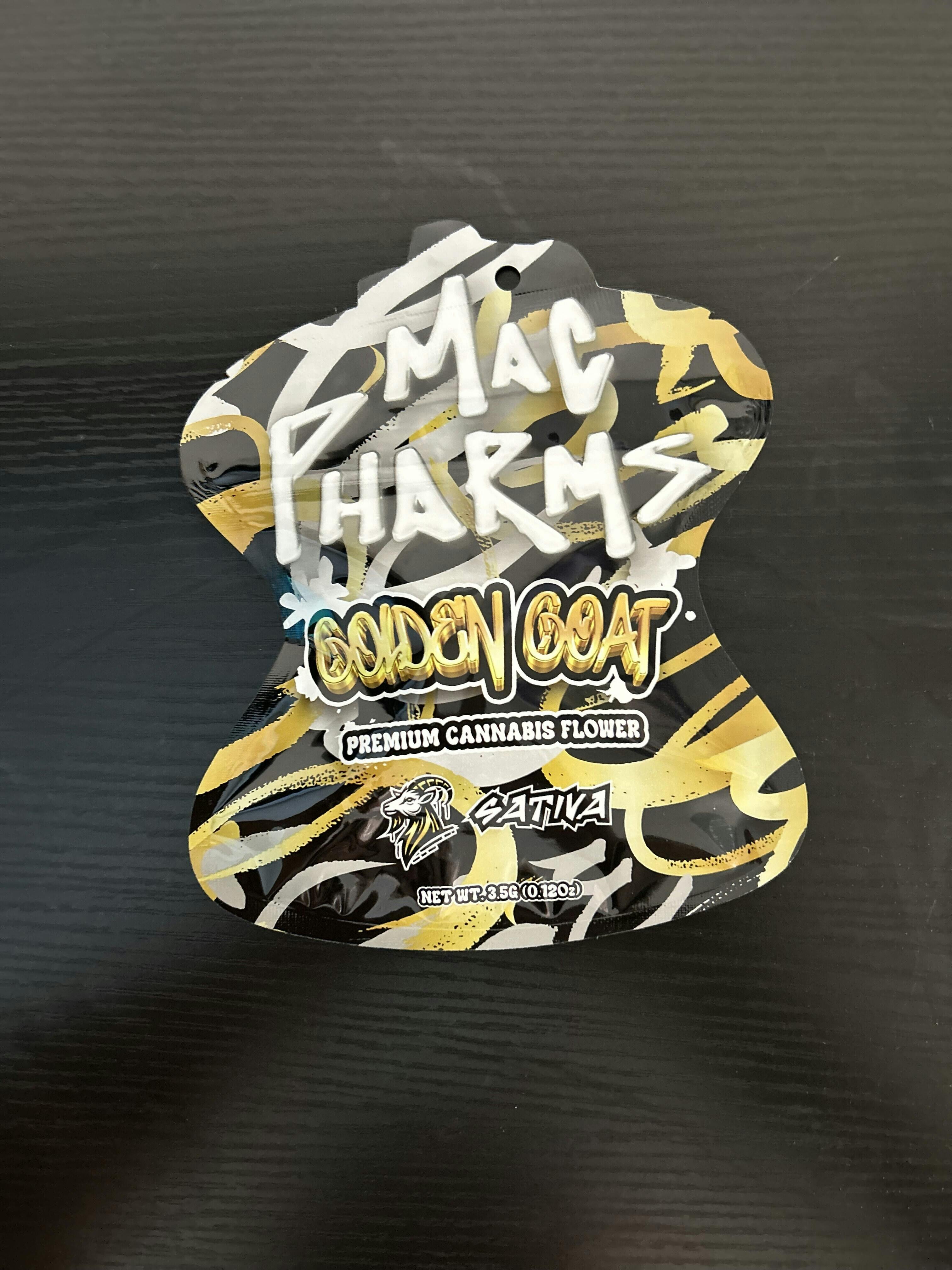 Mac Pharms - Golden Goat - 3.5g Pre-Pack