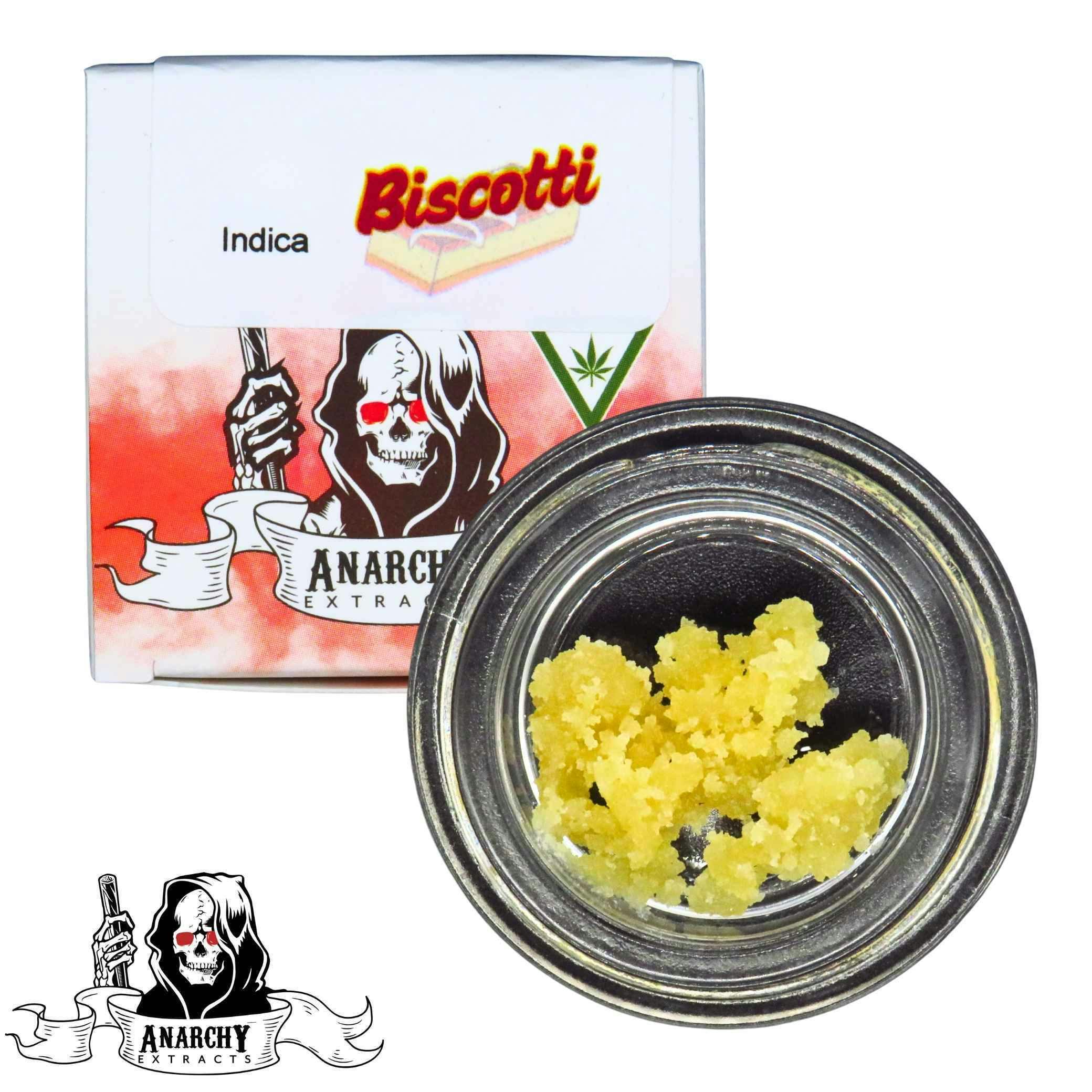 Anarchy - Biscotti - 1g Sugar at Nirvana Cannabis - Kalamazoo