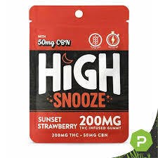 High Snooze | Sunset Strawberry | 200mg THC; 50mg CBN