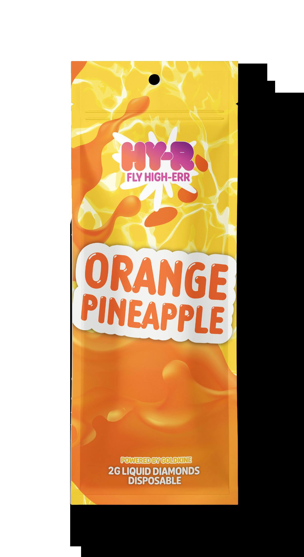 HY-R | Orange Pineapple | 2G Disposable Vape NEW AIO cannabis product