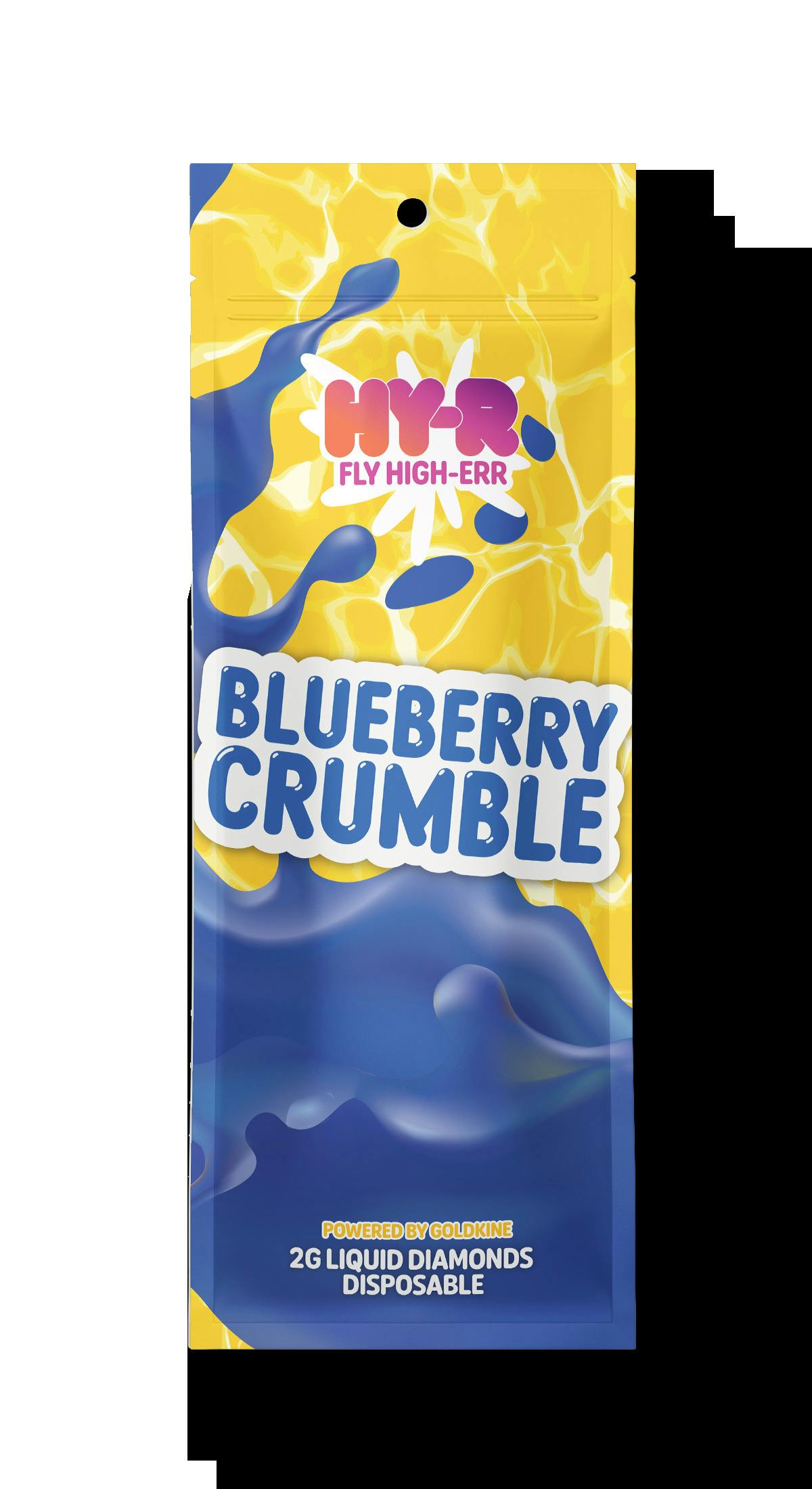 HY-R | Blueberry Crumble | 2G Disposable Vape NEW AIO cannabis product