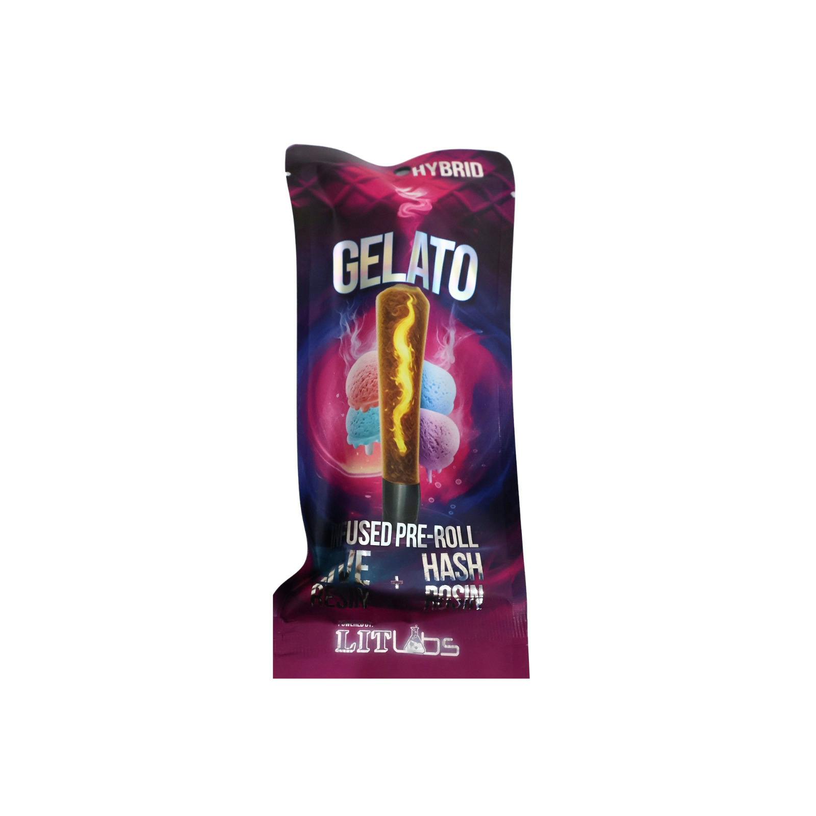 Lit Labs | Gelato | 1.5g Infused Pre Roll