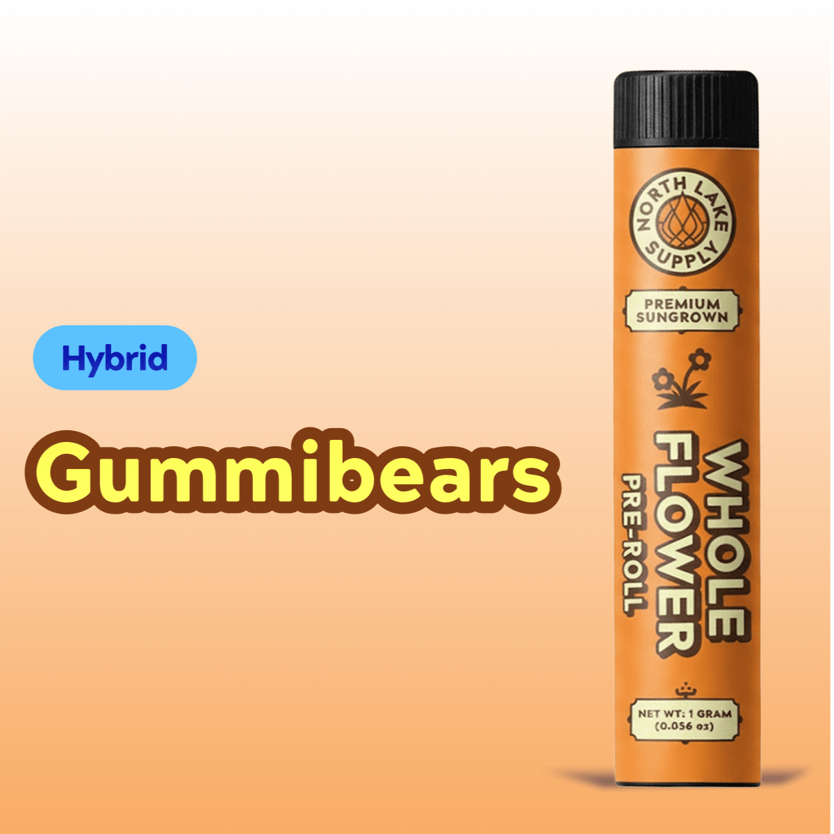 Gummibears Preroll 2pk 1g