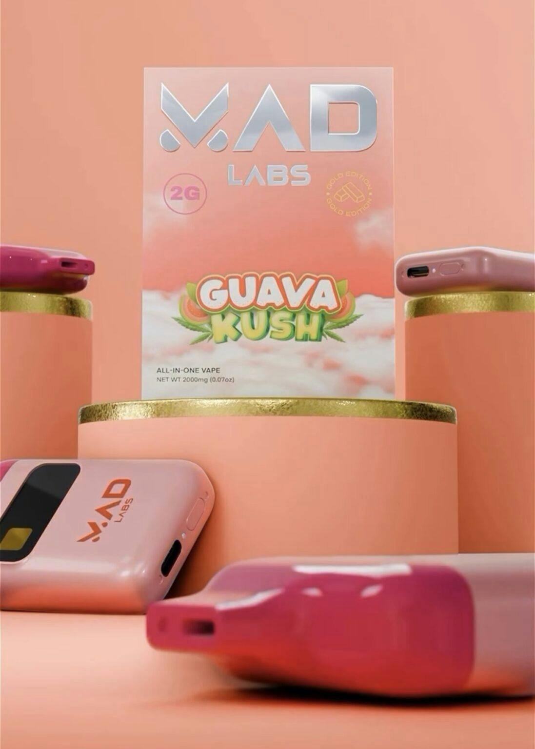 Mad Labs - Guava Kush - All-in-One Gold Edition 2G