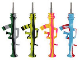 AK47 Silicone Dab Straw