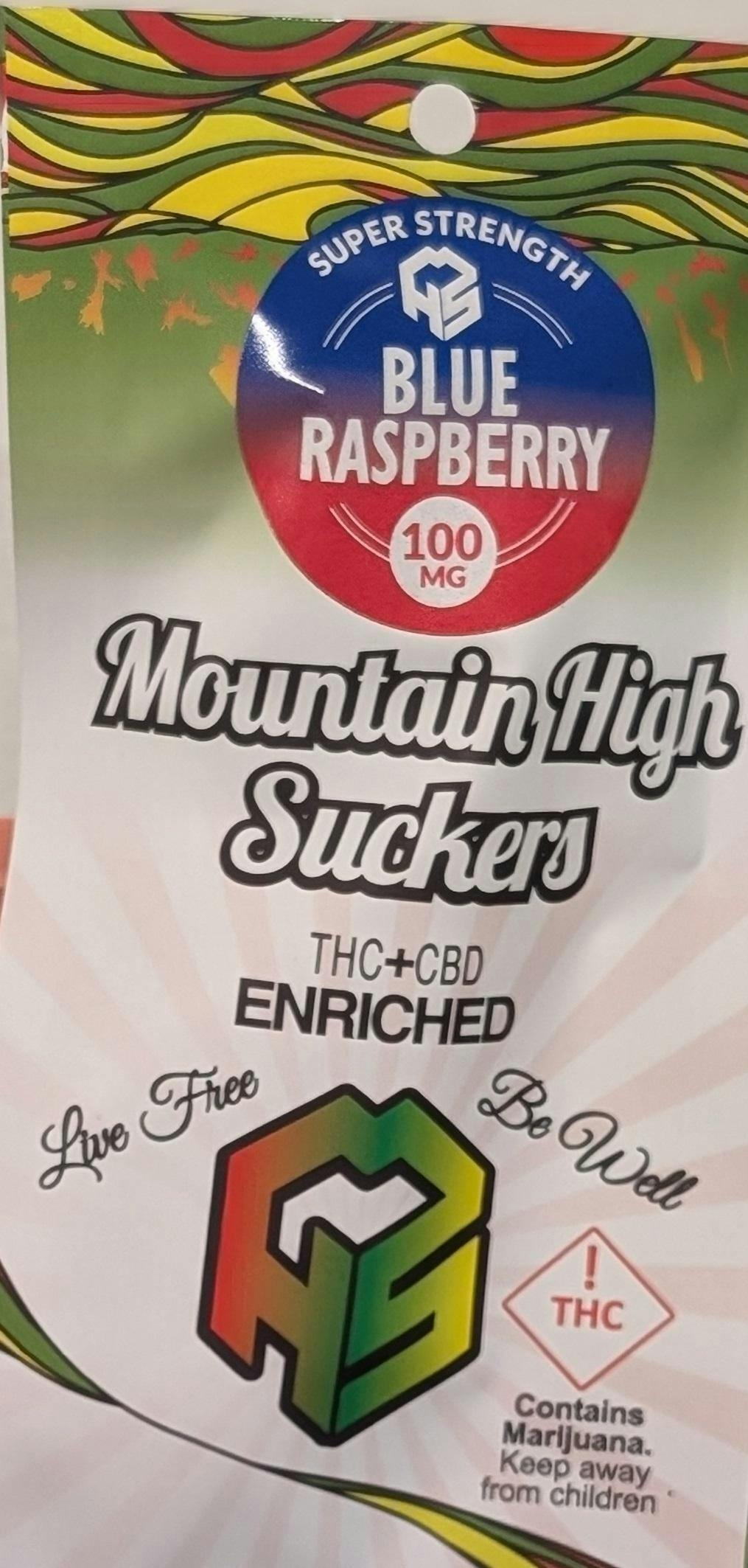 Mountain High Suckers Super Strength 100mg