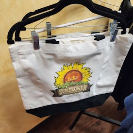 Sun Flower Tote Bags