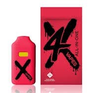Spherex X-Vape - 4g AIO - Blackberry Gelato Distillate Vape