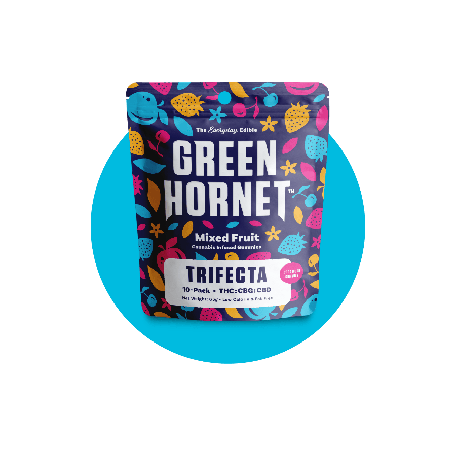 Green Hornet Trifecta Gummies 1:1:1