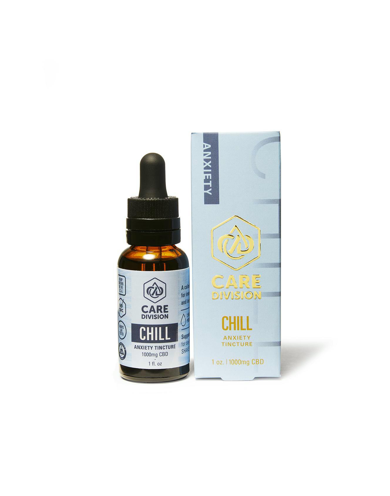 Care Division - Chill: 1000mg CBD Tincture
