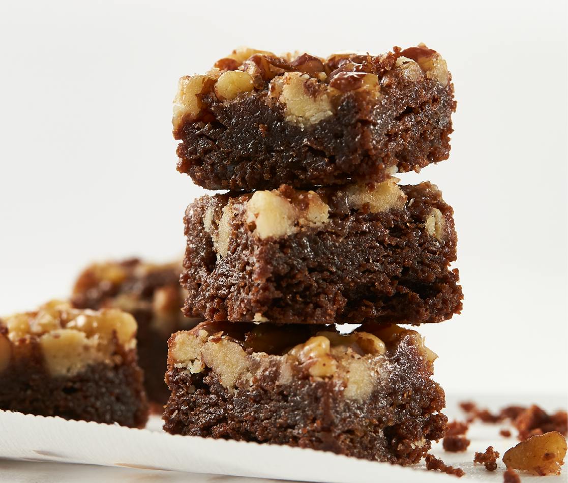 Oven Turtle Brownies
