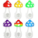 Silicone Mushroom Hand Pipe | 4.25" | Assorted Colors