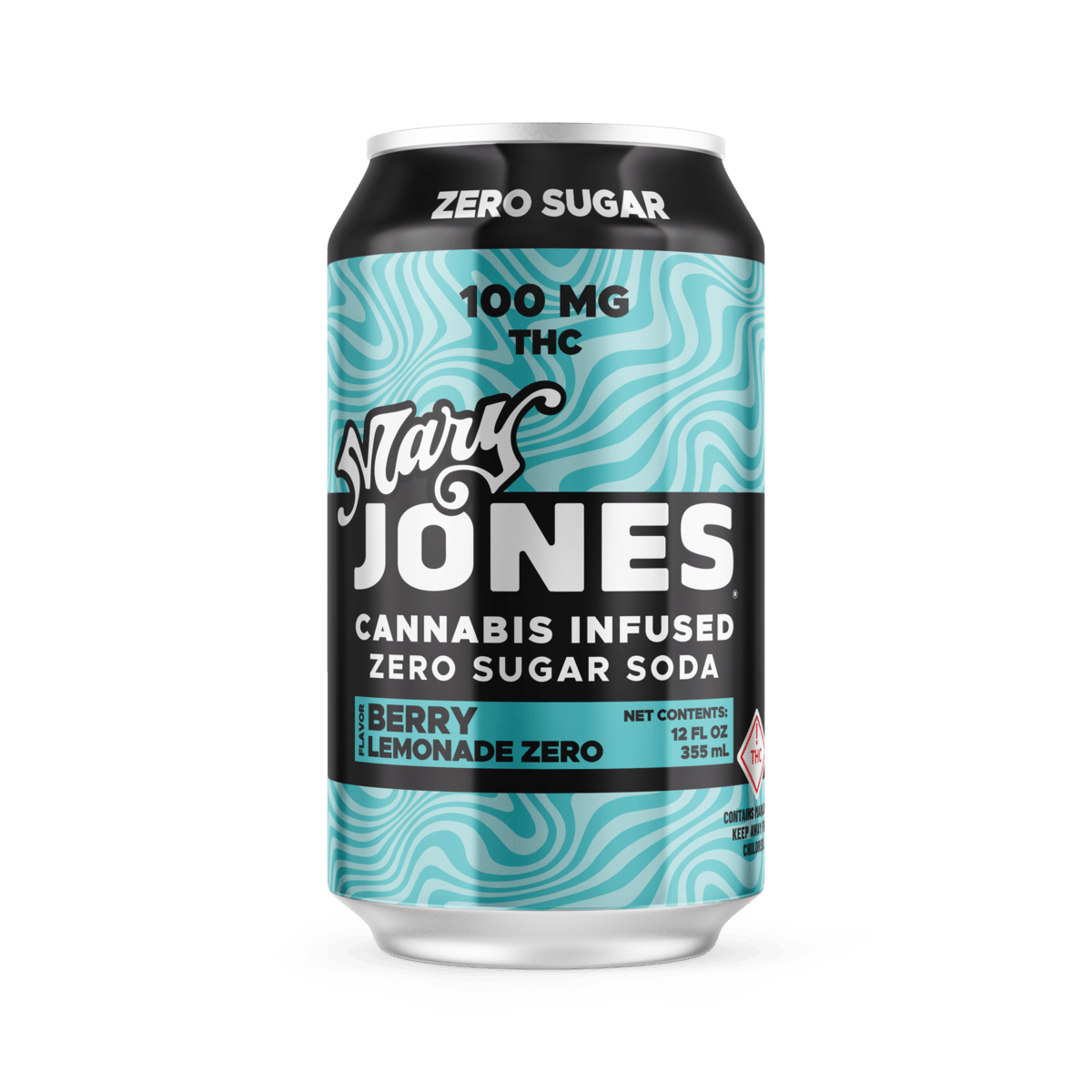 Mary Jones Soda | SUGAR-FREE Berry Lemonade (100mg)