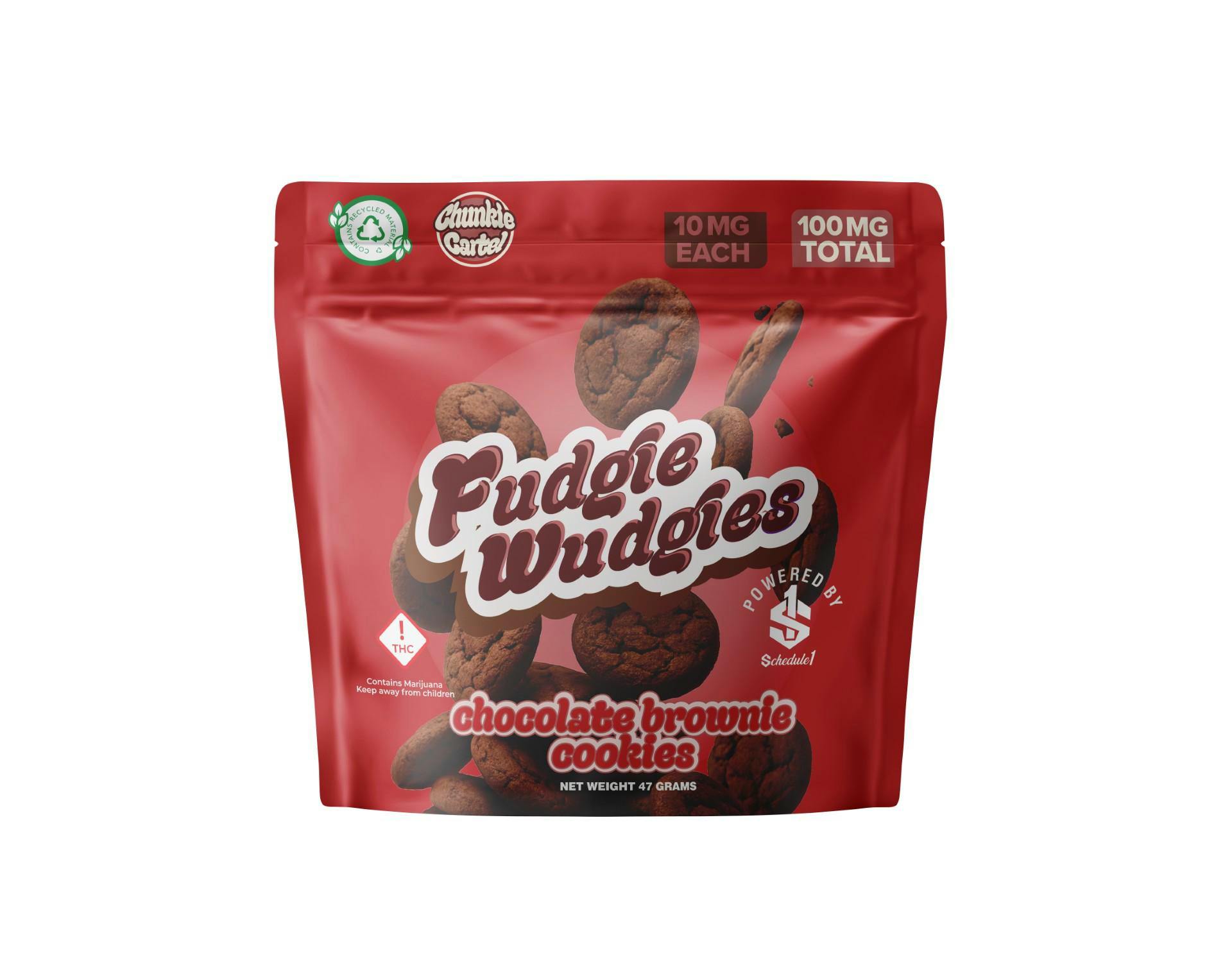 Schedule 1 | Fudgie Wudgies (100mg)