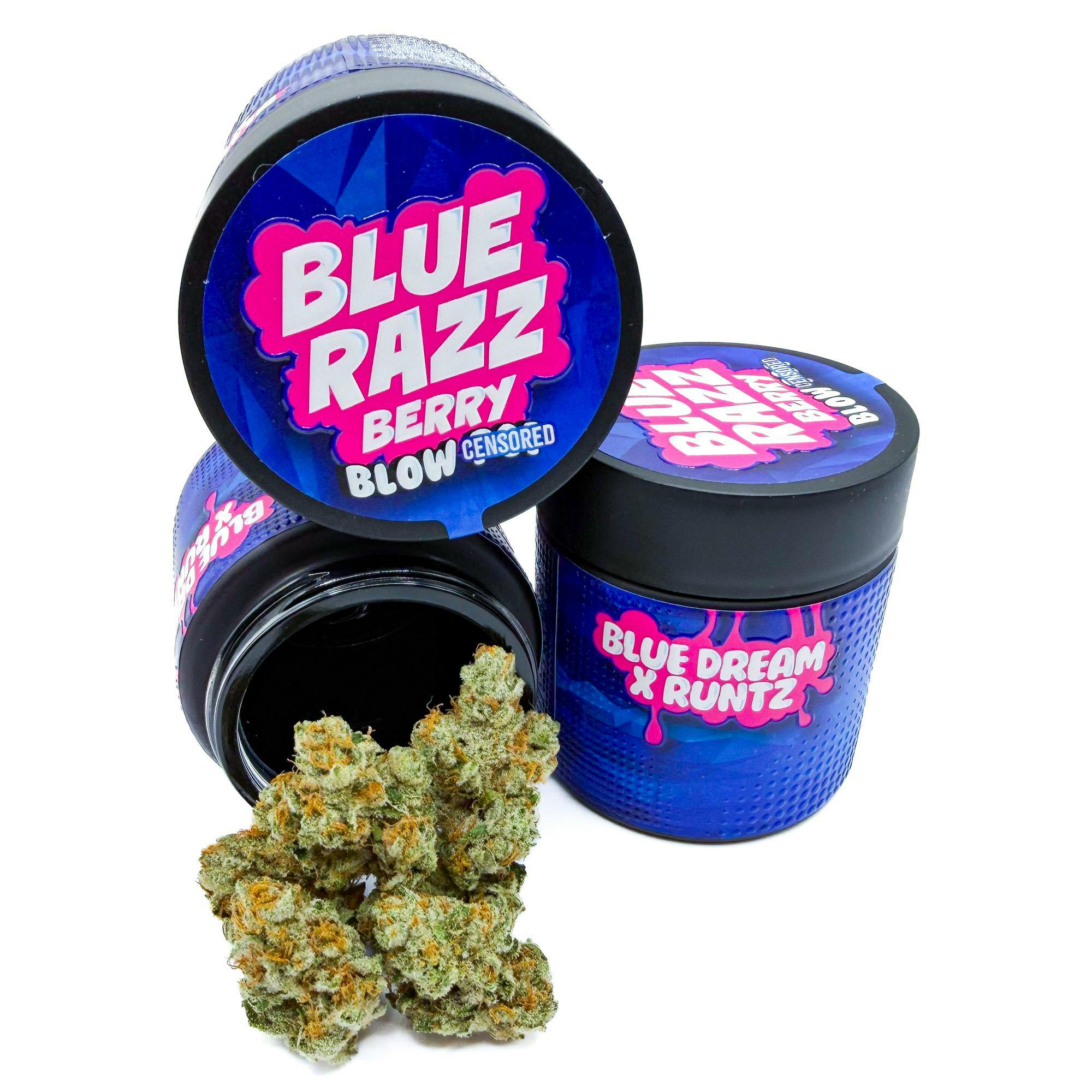 Big Ern's | 3.5G Pre-Pack Jar: Blue Razzberry Blow-Pop
