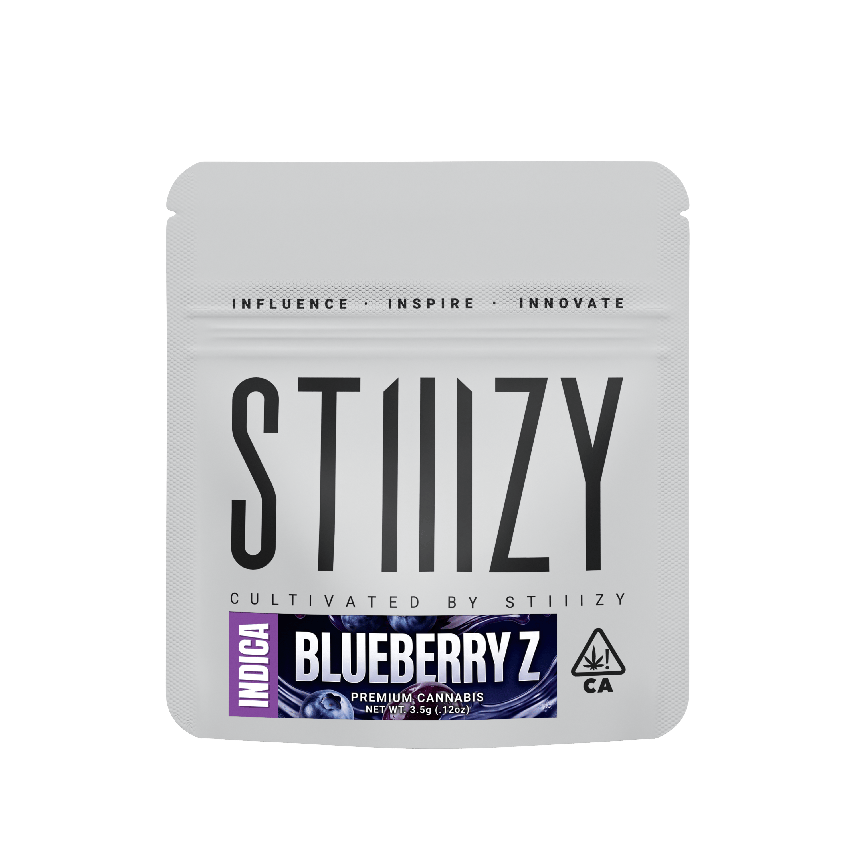 STIIIZY - White: Label - Blueberry Z