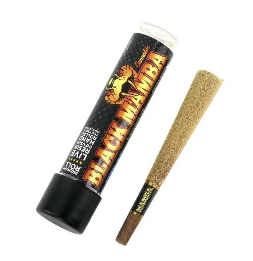 Fire OG Live Resin Infused Blunt 1.2g - Black Mamba - Fire OG Live Resin Infused Bl...