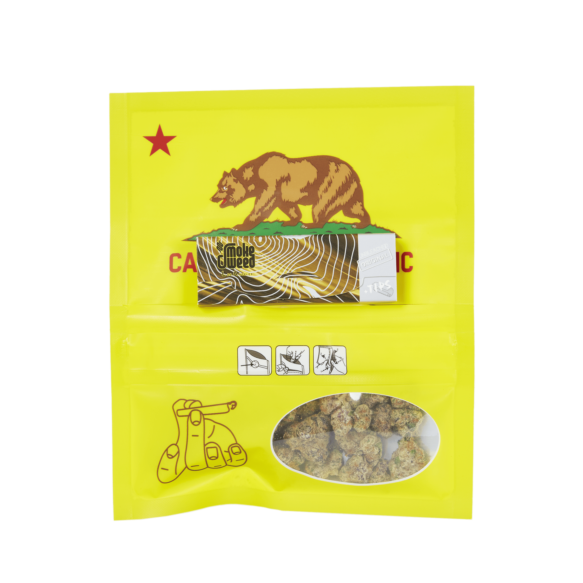 Smoke Weed LA - SWLA - iRoll Red Slushie Smalls 7g (Pouch with Paper & Tips) - SWLA - iRoll Red S...