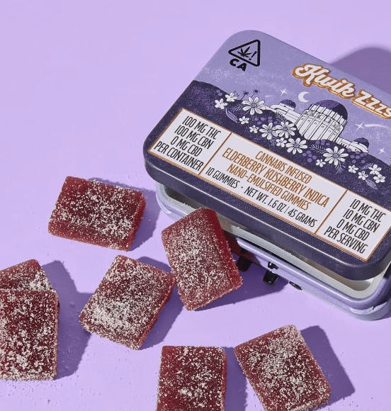 Manzanita Naturals: Manzanita Natural - Kwik Zzzs Elderberry Kushberry Nano Emulsified 1