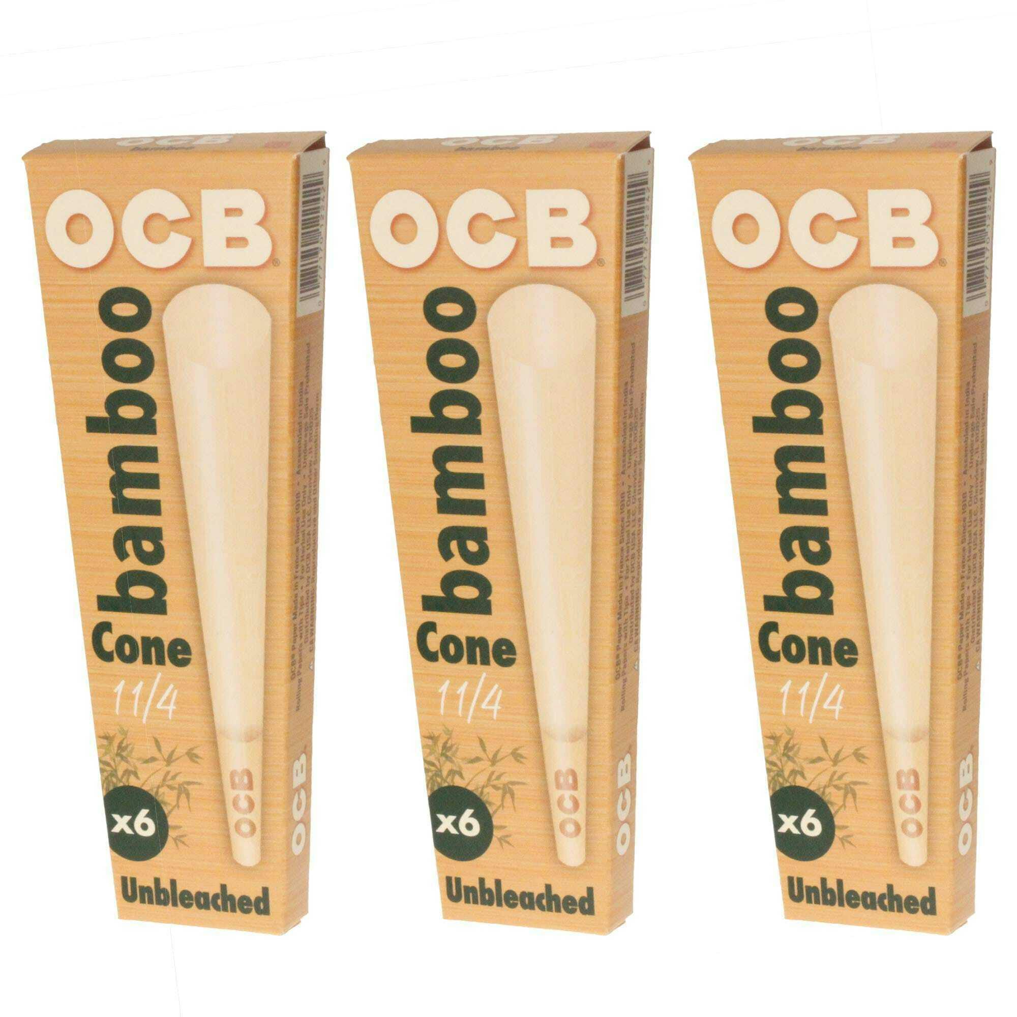 OCB - OCB - Bamboo 3 Pack Cones King Size - OCB - Bamboo 3 Pack Cones King Size
