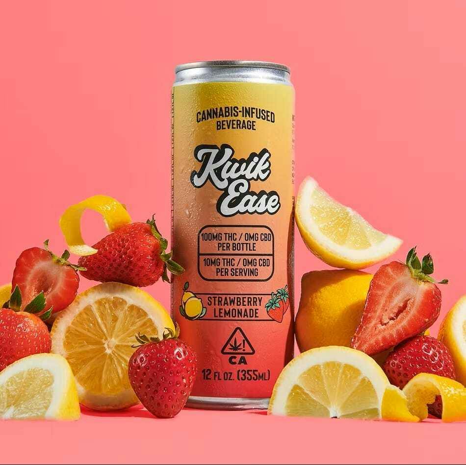 Manzanita Naturals - Kwik Ease Strawberry Lemonade 100mg - Manzanita Naturals - Kwik Ease Strawbe...