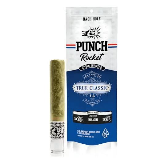Punch Extracts - Punch Extracts - True OG x Hibachi Rosin Infused Hash Hole Rocket 1.6g (True Cla...