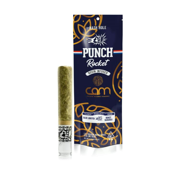 Punch Extracts - Punch Extracts - Blue Lobster x Frozen Bananas Rosin Infused Hash Hole Rocket 1....