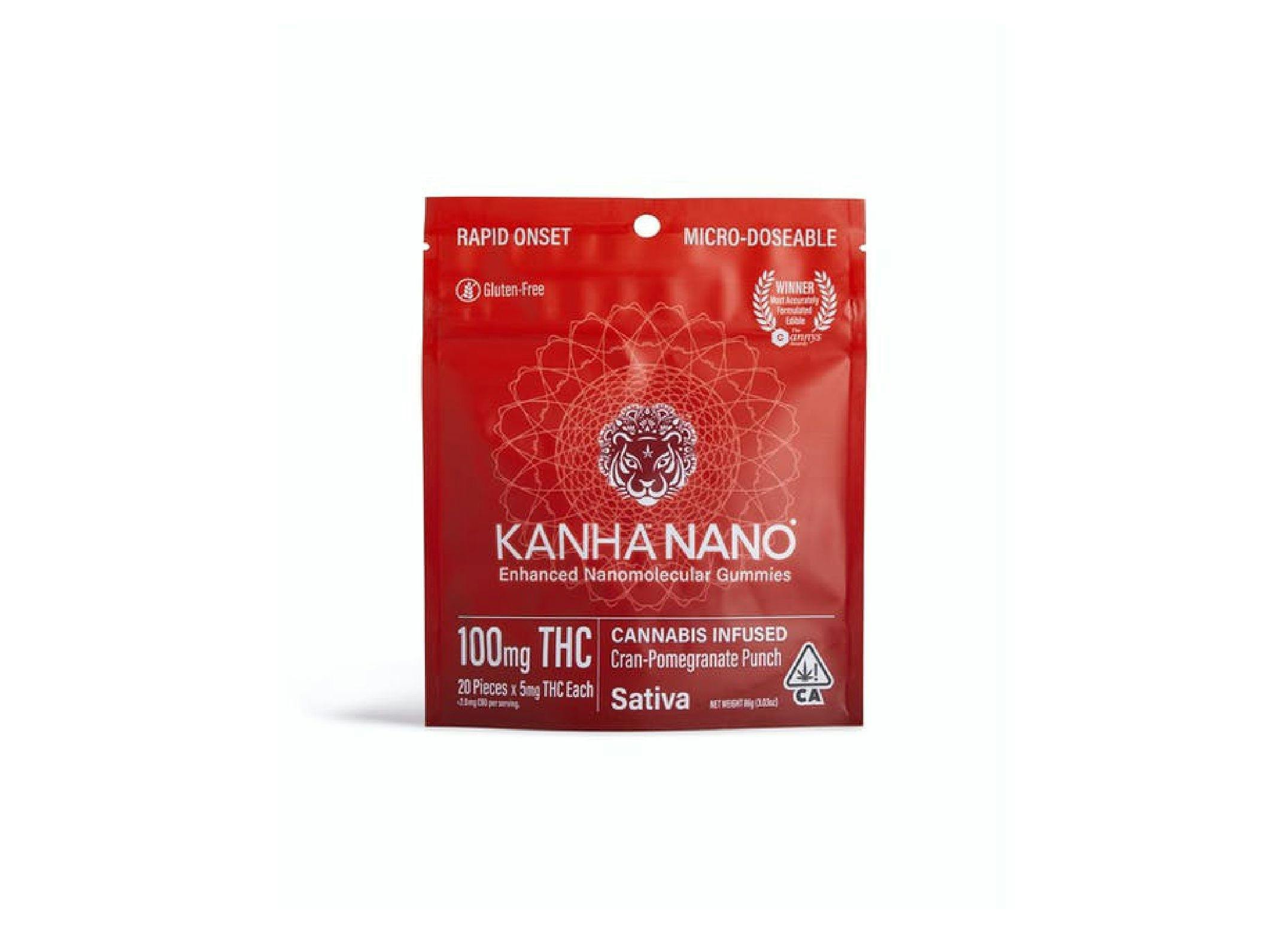 Kanha Gummies: Nano Cran Pomegranate