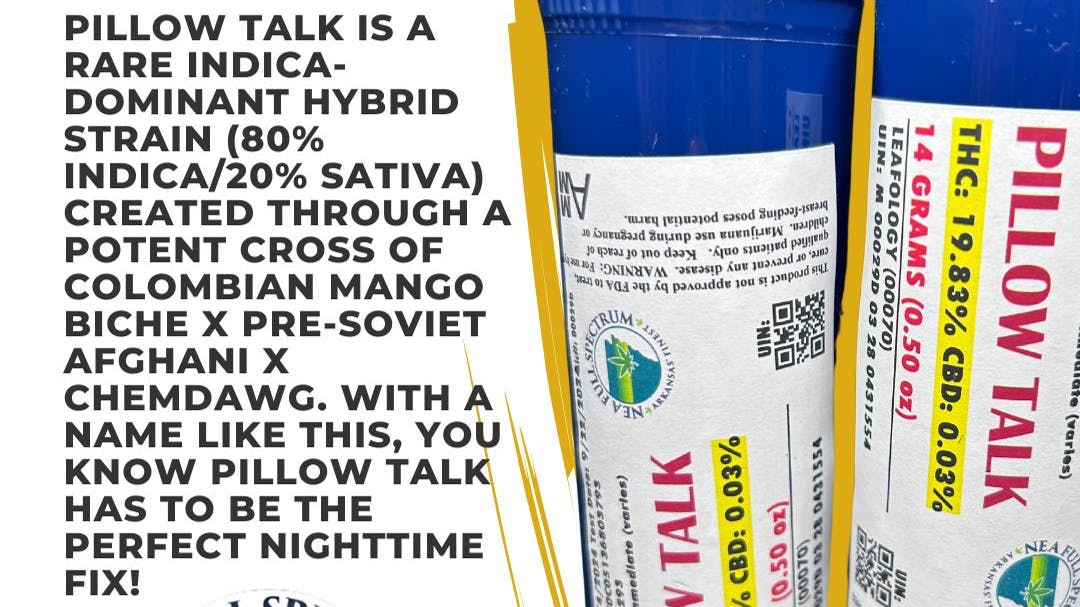 PILLOW TALK at NEA Full Spectrum Jonesboro, Brookland, and Paragould