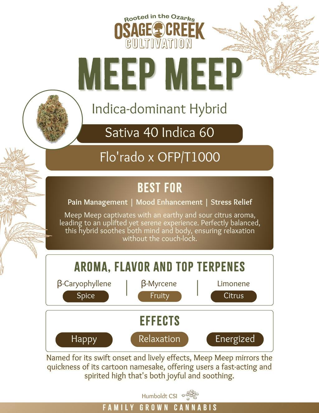 Meep Meep Badder at The Treatment Cannabis Dispensary